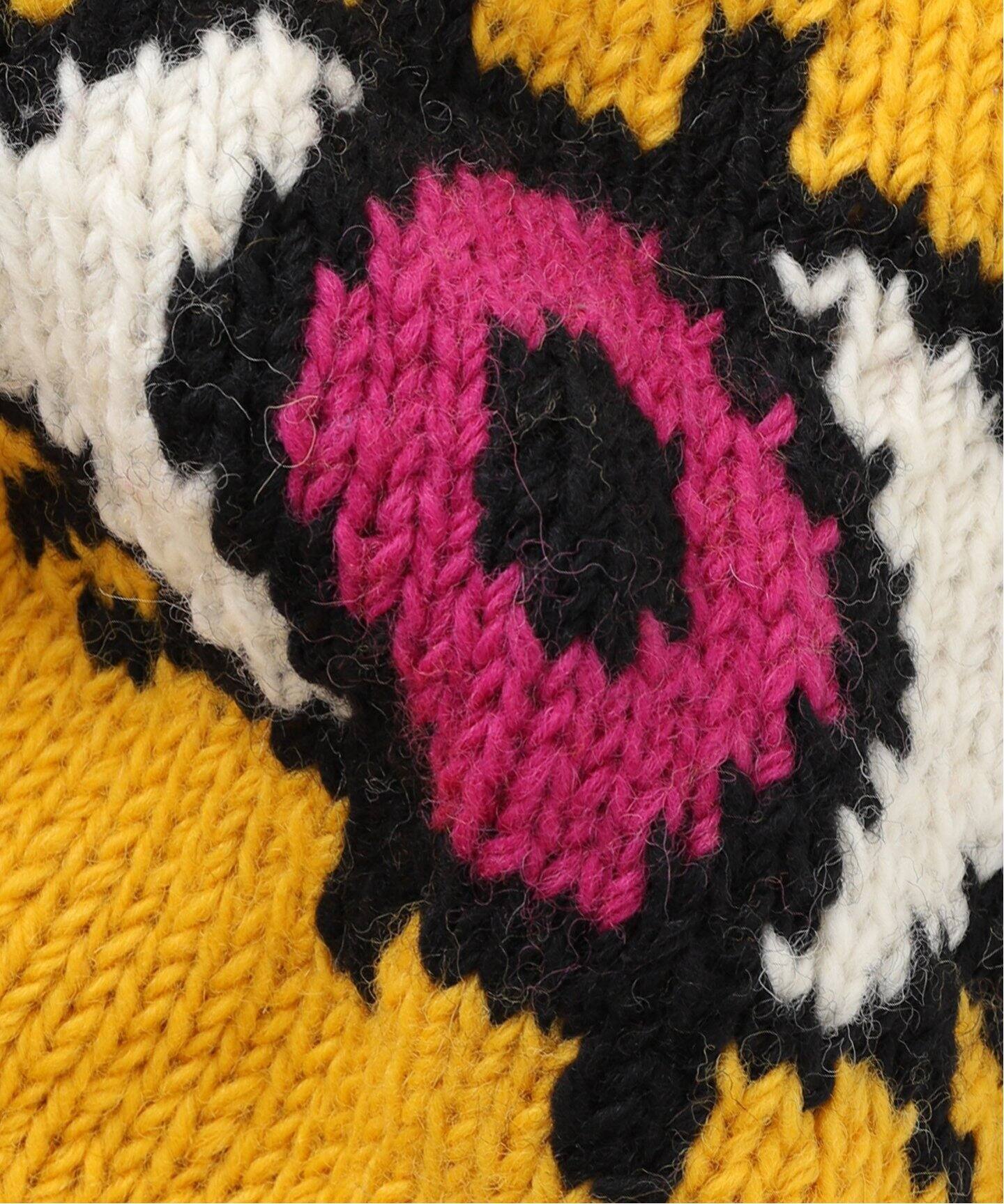 MacMahon Knitting Mills 】 +【Niche.】Crew Neck Knit-Eyes（ニット 