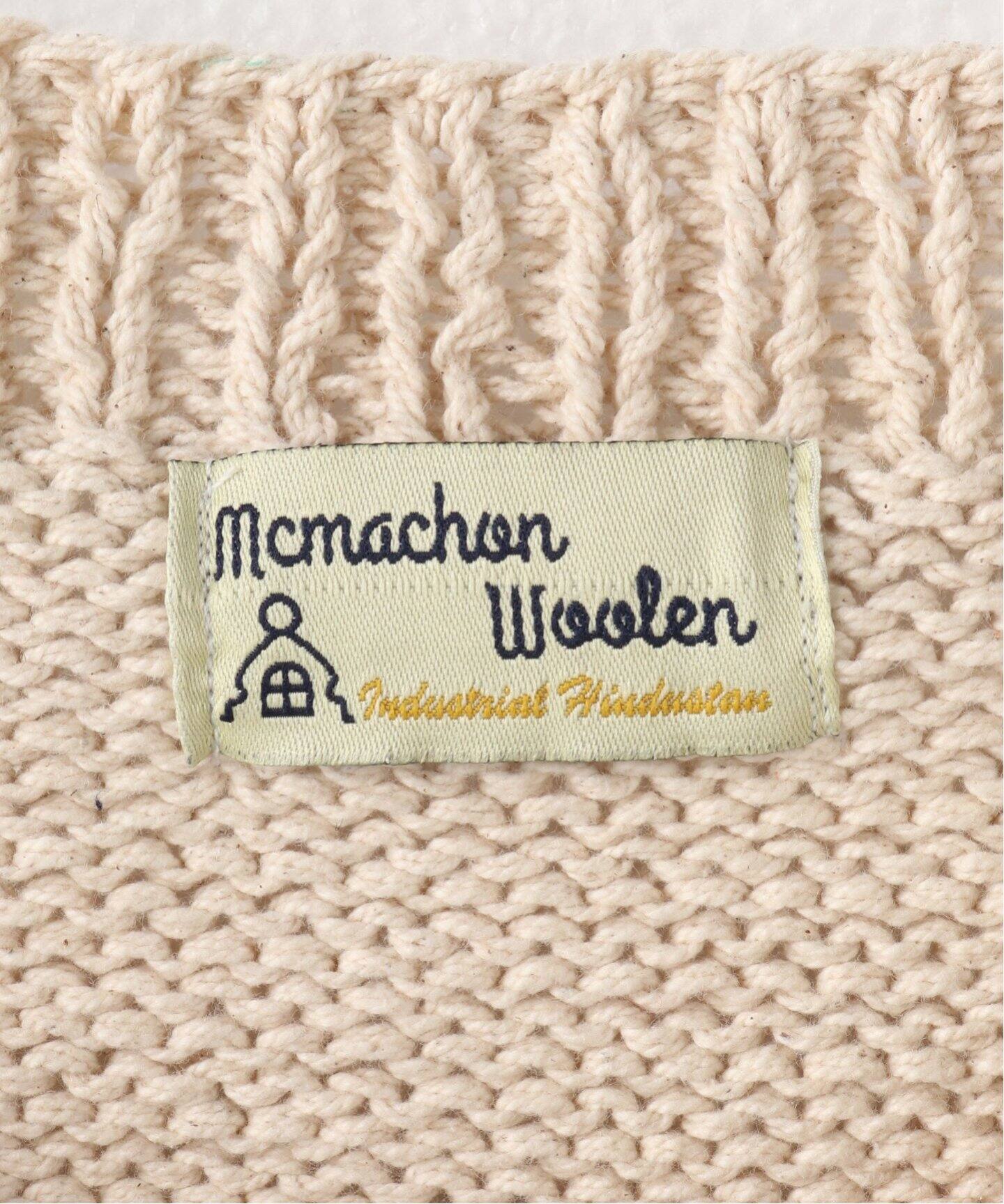 MacMahon Knitting Mills/マクマホンニッティングミルズ 】-Naturl  