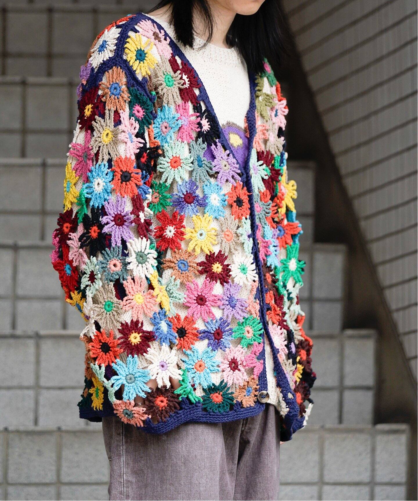 MacMahon Knitting Mills/マクマホンニッティングミルズ】Chain Flower 