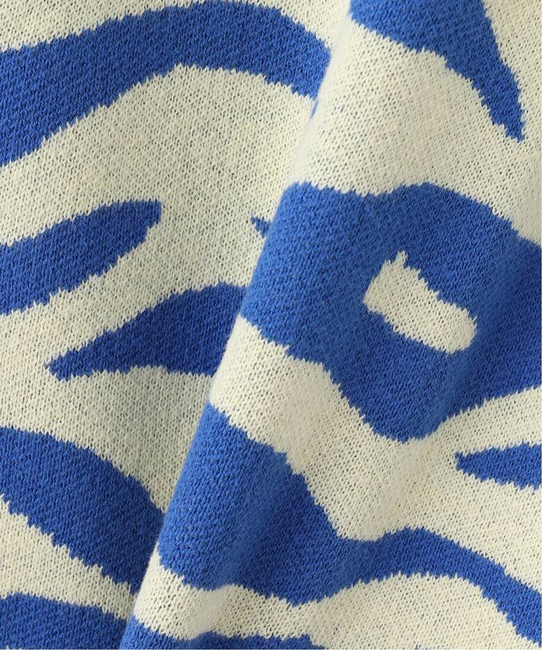 KEBOZ ZEBRA KNIT S/S POLOSHIRT（ニット／セーター）｜B.C STOCK 