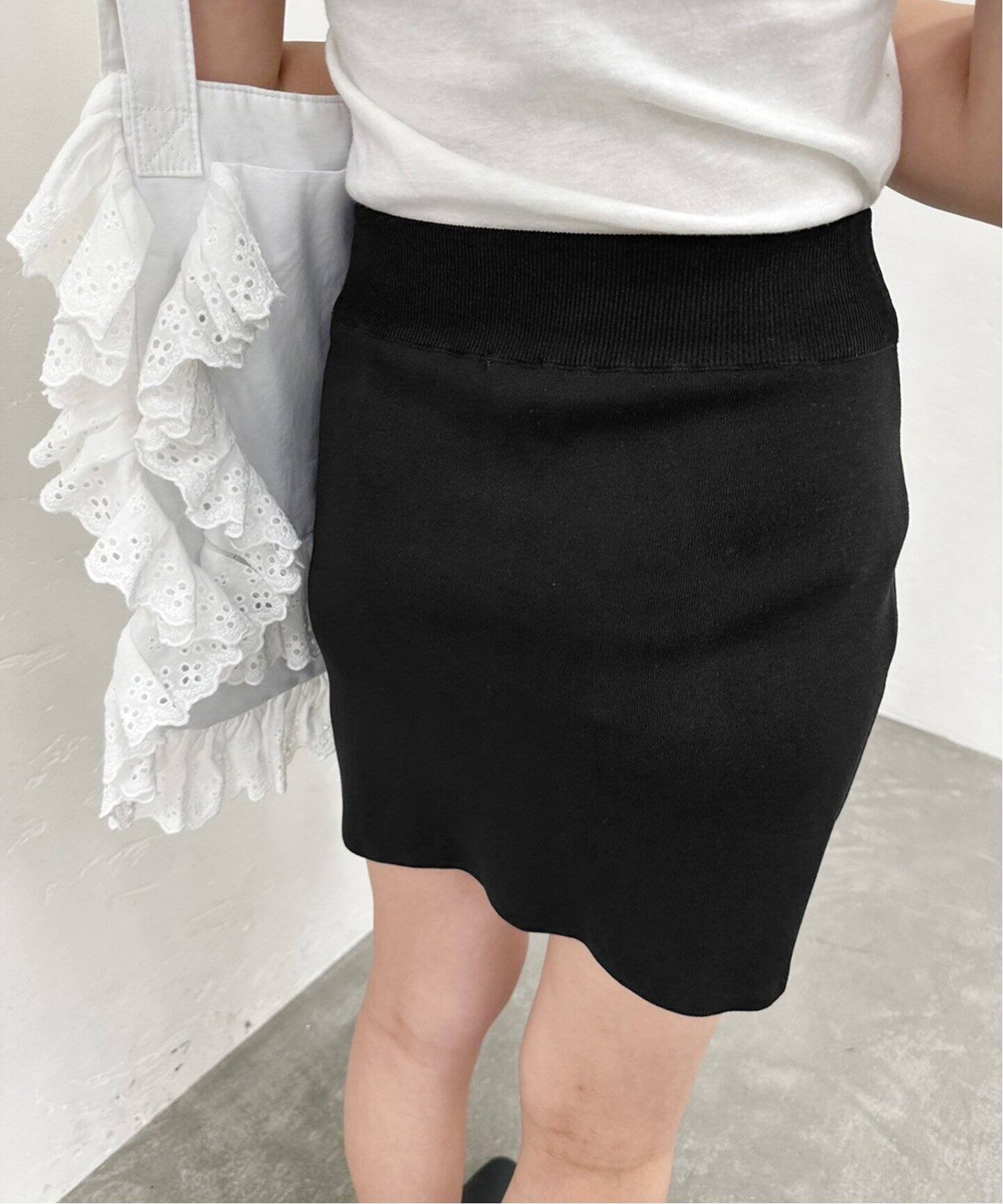 追加》abc ミニスカート（ミニスカート）｜EDIT.FOR LULU（エディット  