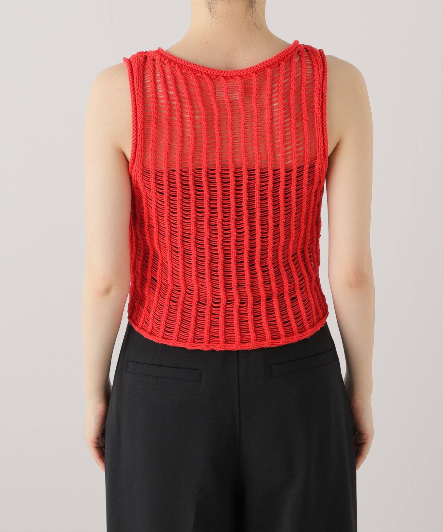 ZULU&ZEPHYR/ズールーアンドゼファー】CROCHET TOP（ニット／セーター  