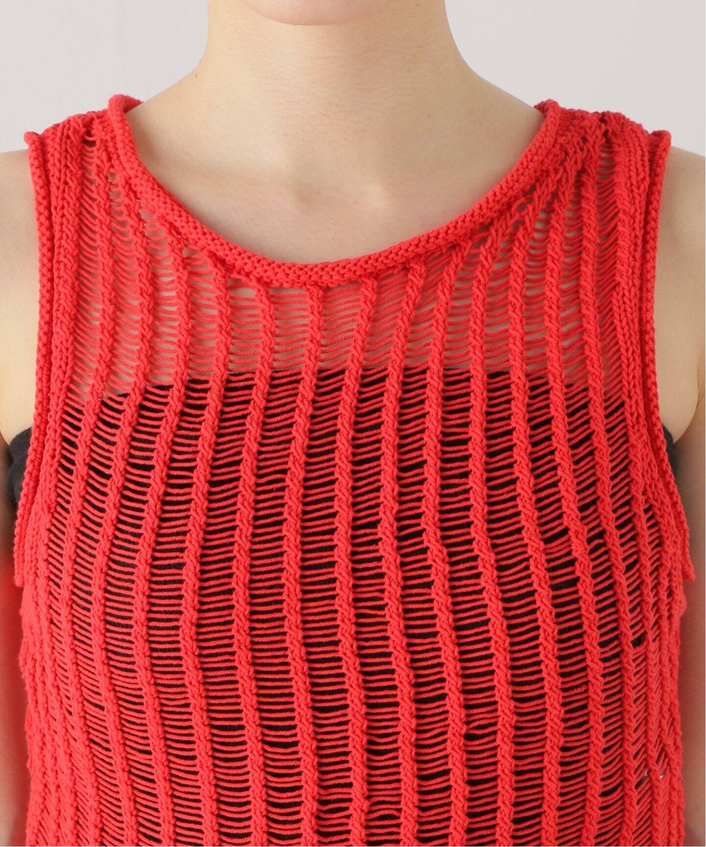 ZULU&ZEPHYR/ズールーアンドゼファー】CROCHET TOP（ニット／セーター  