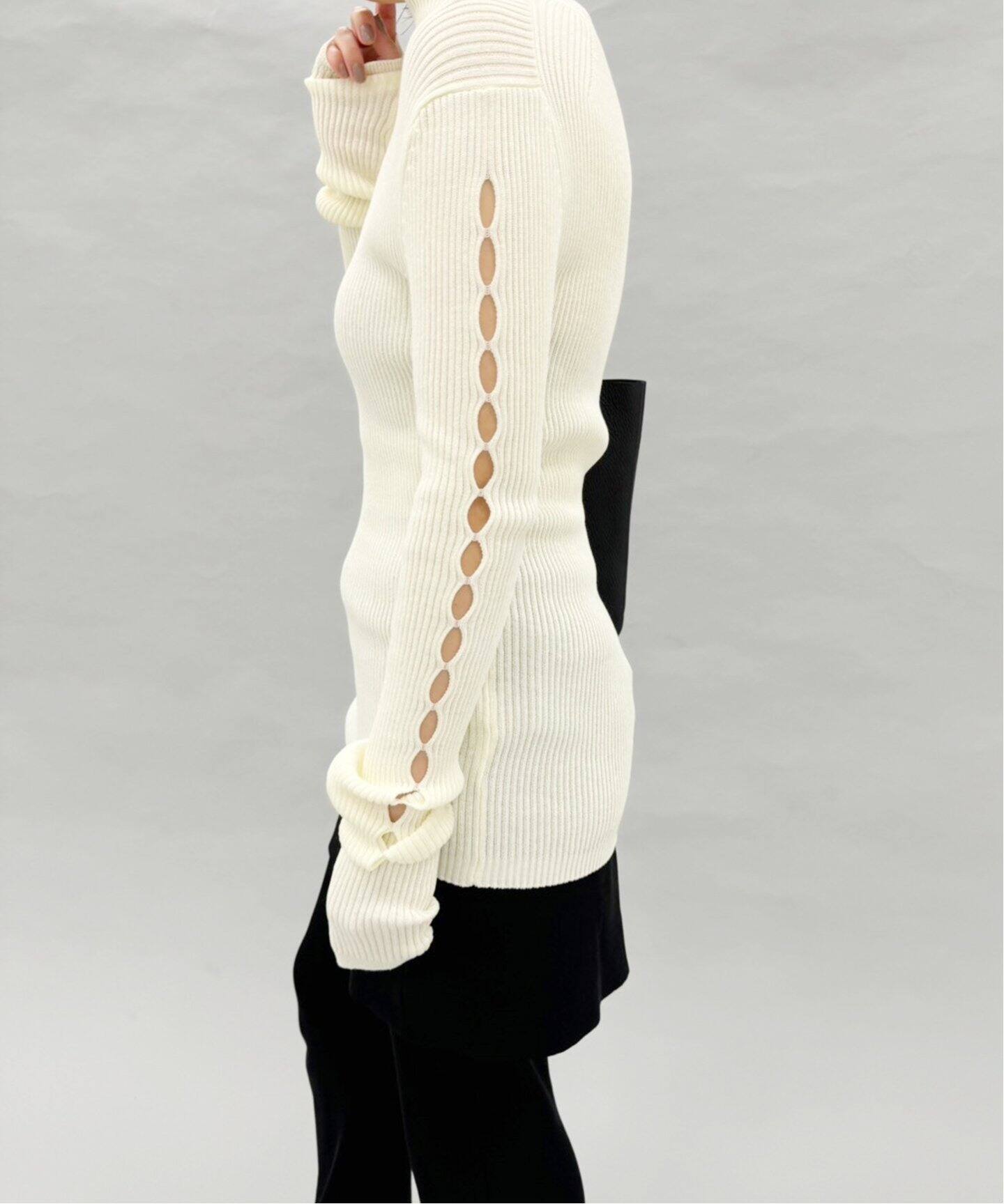 HAKUJI/ハクジ】ホールスリーブニット（ニット／セーター）｜EDIT.FOR  