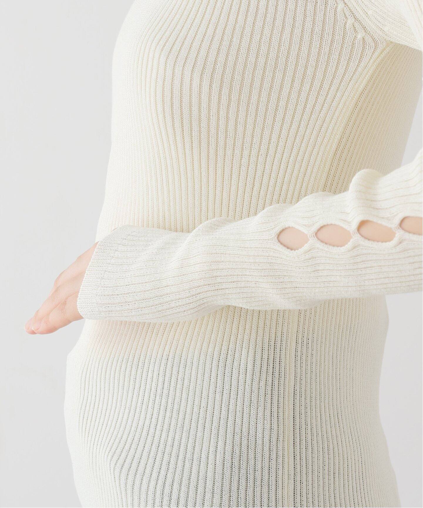 HAKUJI/ハクジ】ホールスリーブニット（ニット／セーター）｜EDIT.FOR  