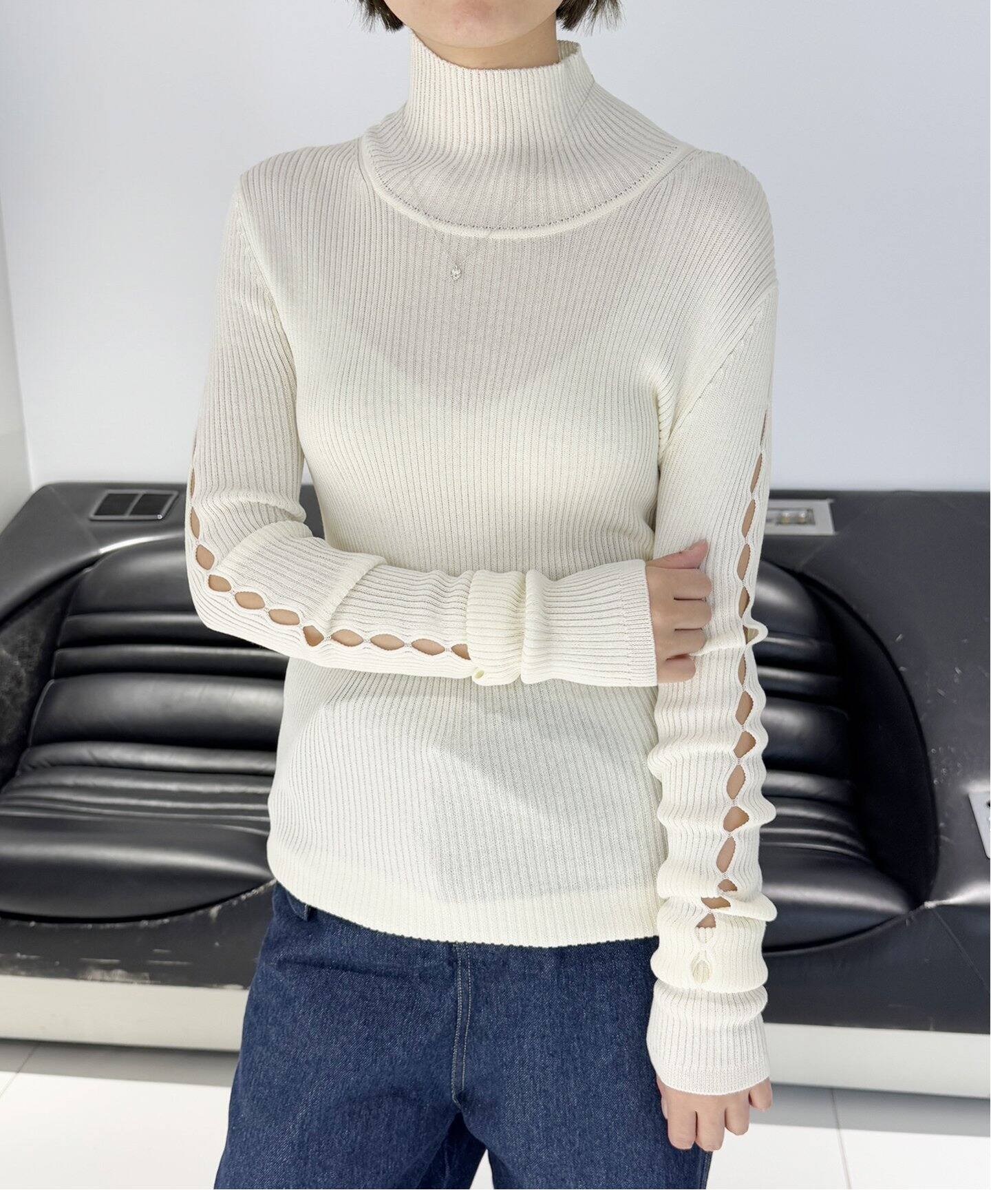 HAKUJI/ハクジ】ホールスリーブニット（ニット／セーター）｜EDIT.FOR  