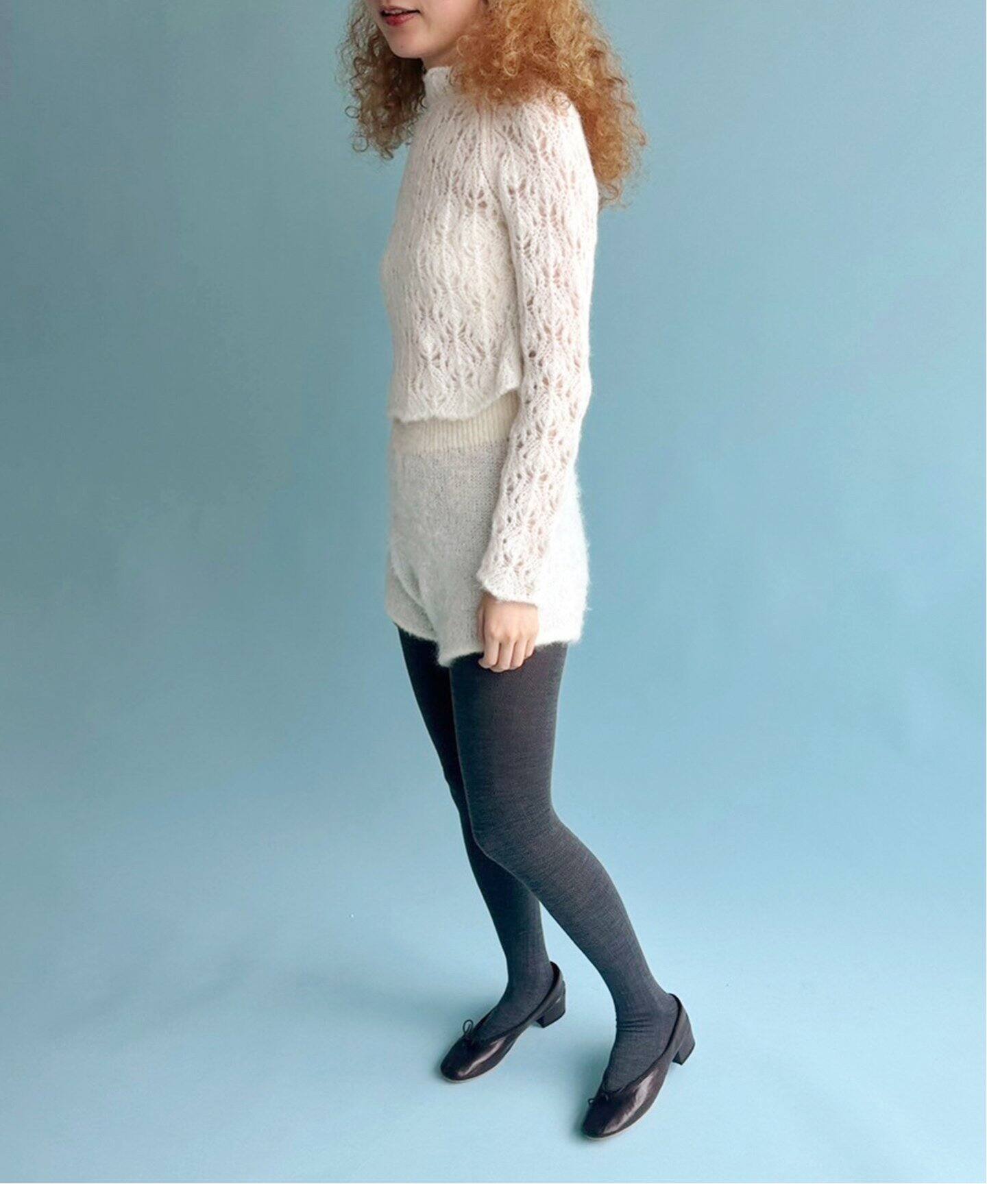 AYNI/アイニ】シアークロップドニット（ニット／セーター）｜EDIT.FOR  