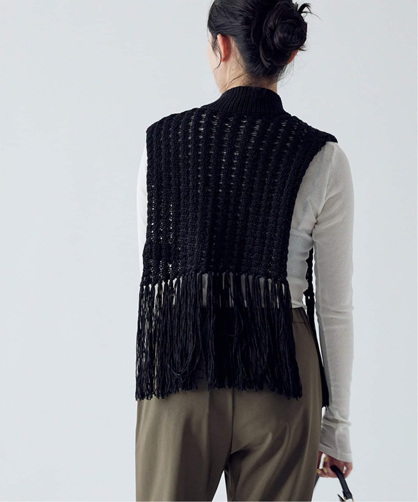 イエナ　IENA テープヤーンベスト 追加》テープヤーンベスト | イエナ(IENA) | マルイウェブチャネル