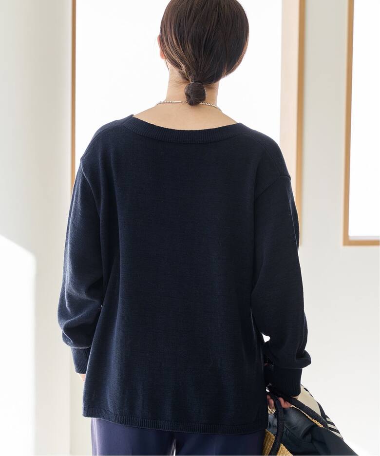 コットンナイロンテープヤーンカーディガン（カーディガン）｜IENA  