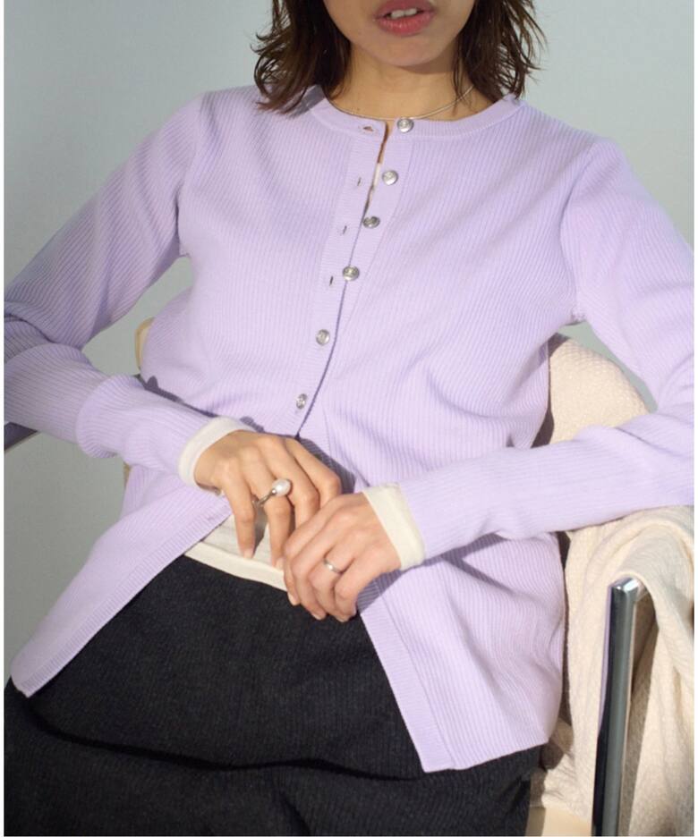 Sn.WEEKEND リブ カーディガン（カーディガン）｜IENA（イエナ）の通販  