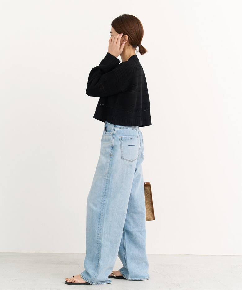 デザインボーダープルオーバー（ニット／セーター）｜IENA（イエナ）の  