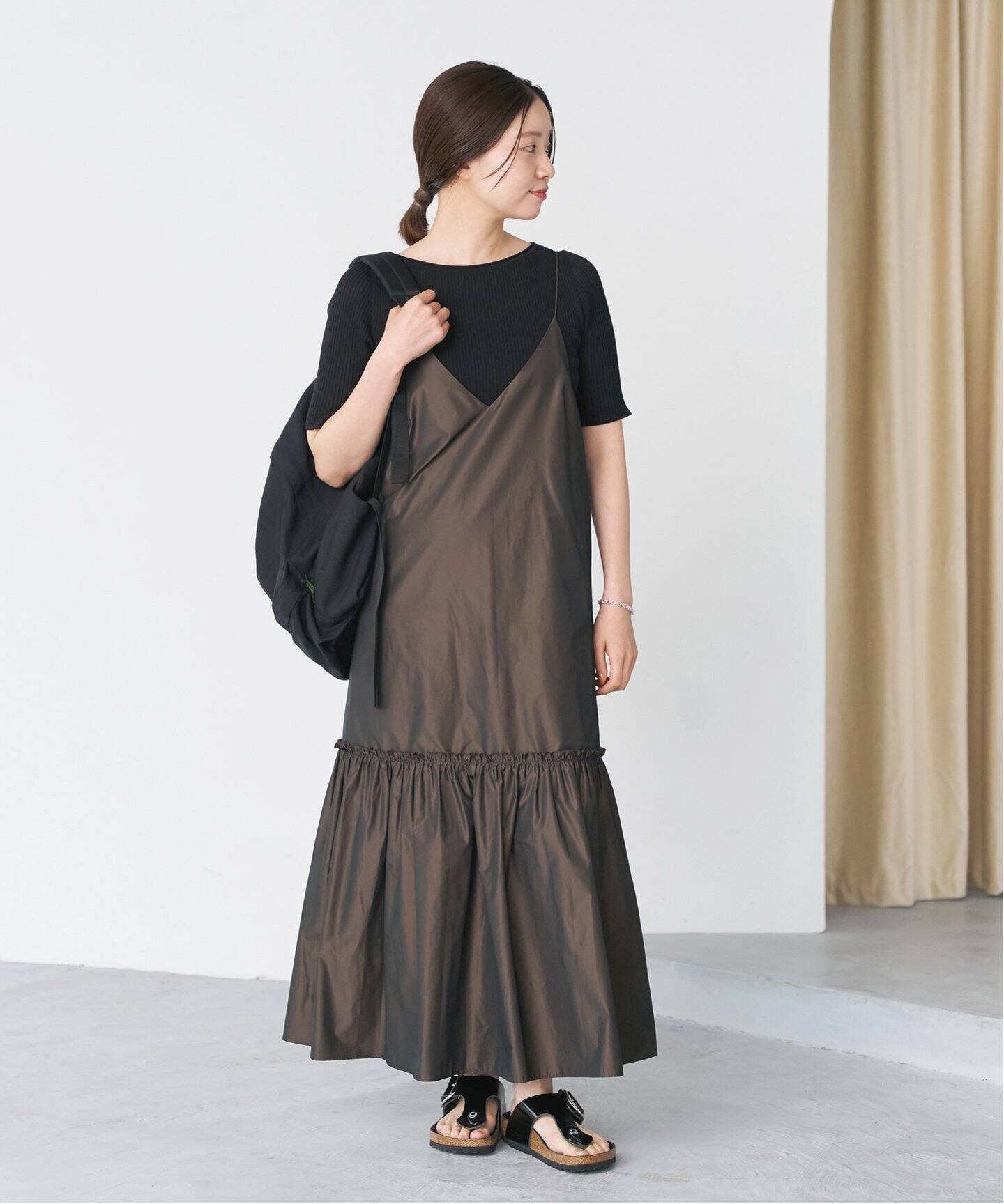 シアーリブボートネックプルオーバー（ニット／セーター）｜IENA  