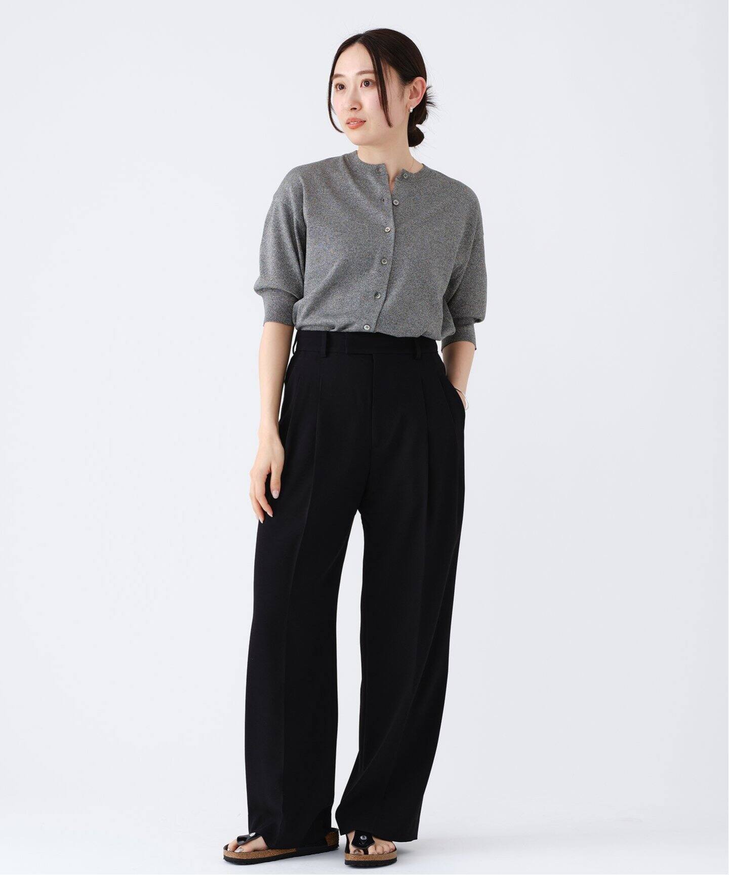 WEB限定/追加2》LEVITA クルーカーディガン（カーディガン）｜IENA  