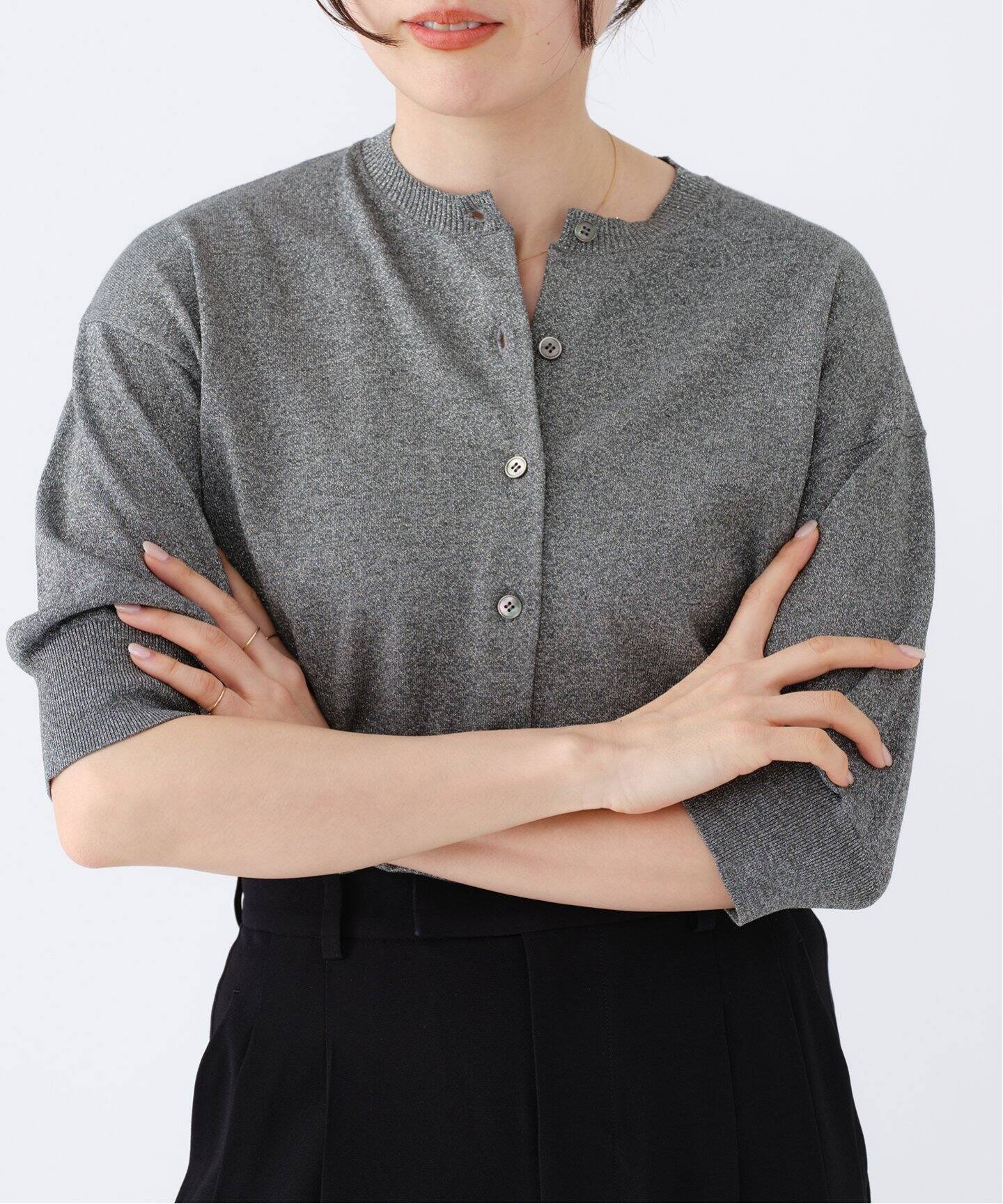 WEB限定/追加3》LEVITA クルーカーディガン（カーディガン）｜IENA  