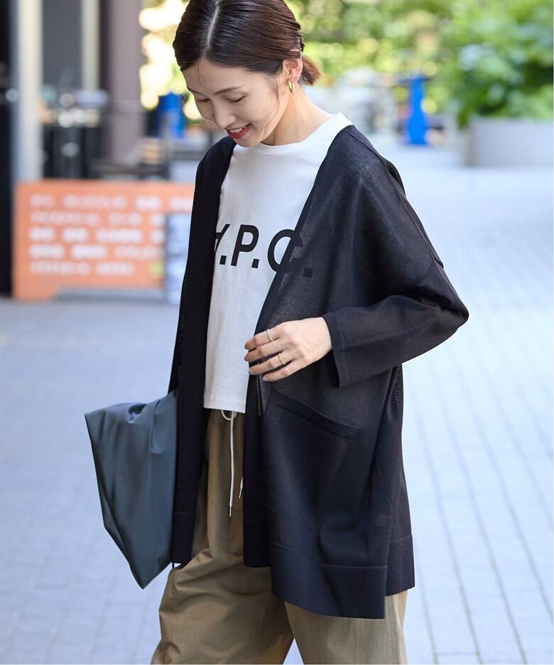 ドライシアーカーディガン（カーディガン）｜IENA（イエナ）の通販  