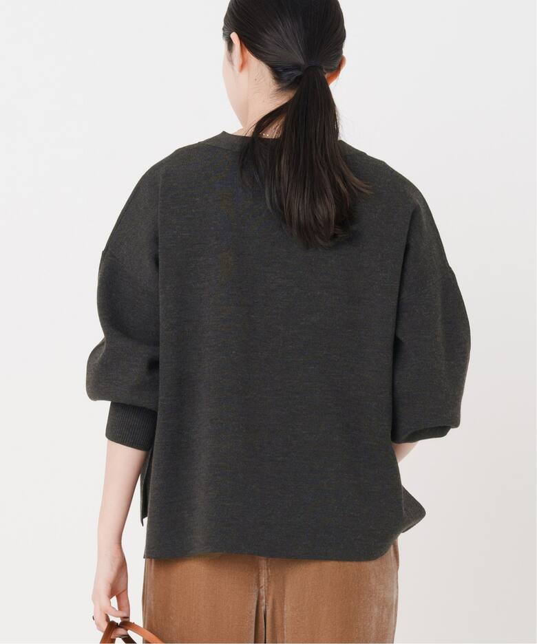 スーパーファインスムース ショートカーディガン（カーディガン  