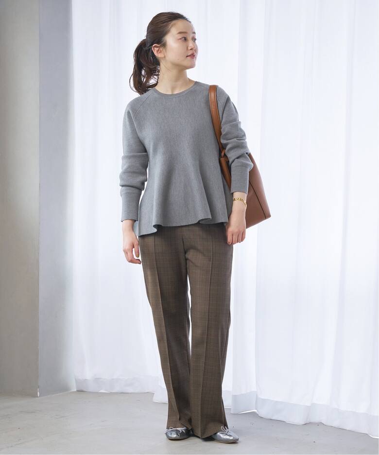 スーパーファインスムース フレアプルオーバー（ニット／セーター  