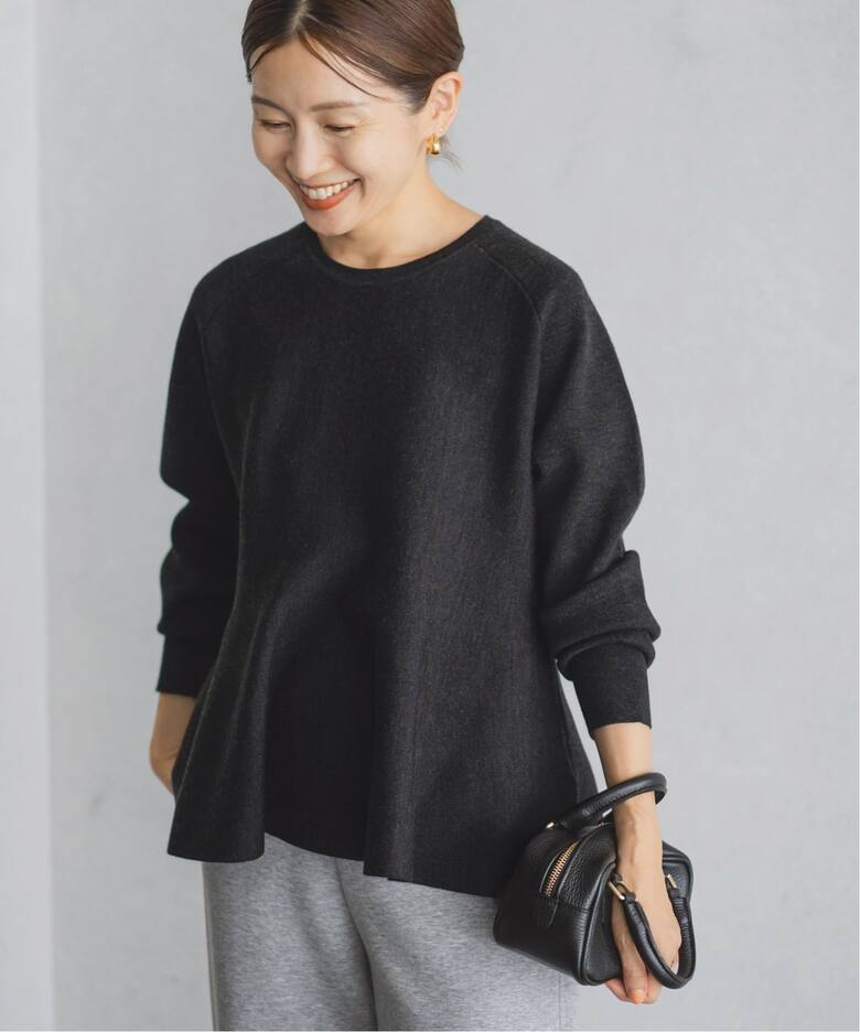 スーパーファインスムース フレアプルオーバー（ニット／セーター  