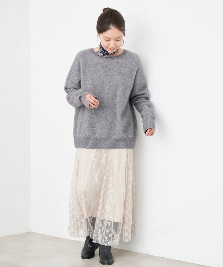 fluffyファー プルオーバー（ニット／セーター）｜IENA（イエナ）の  