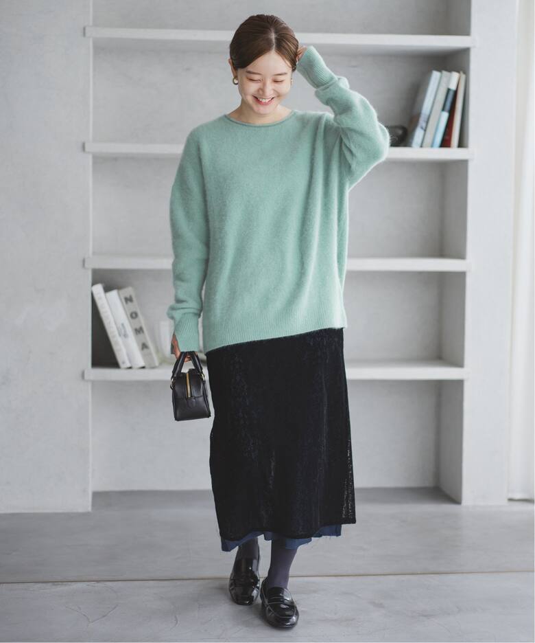 fluffyファー プルオーバー（ニット／セーター）｜IENA（イエナ）の  