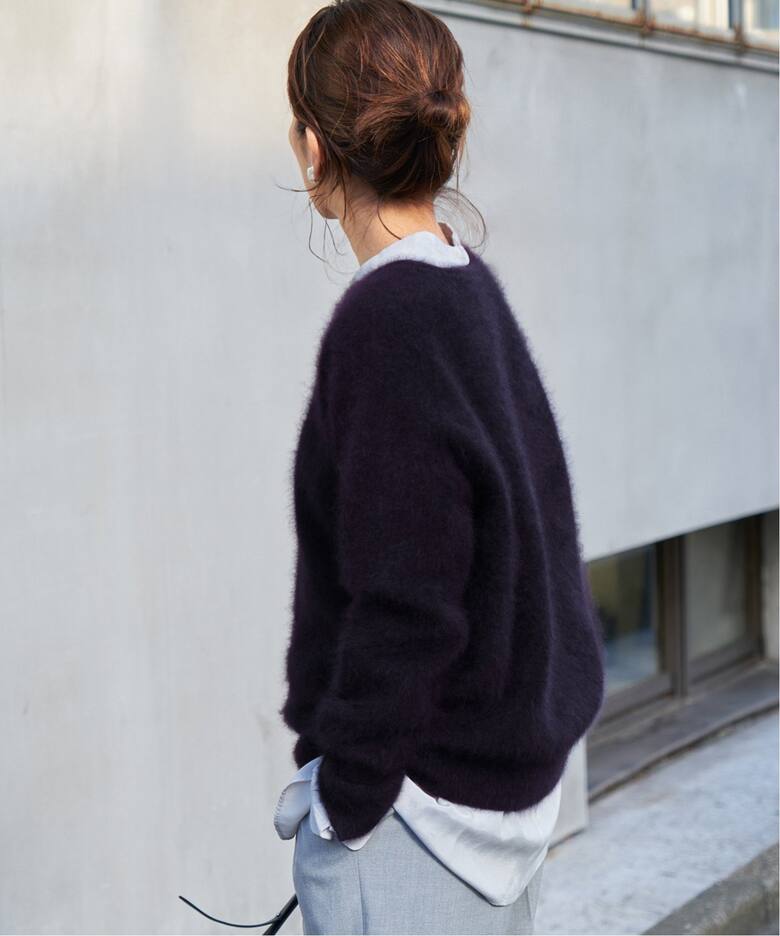 fluffyファー プルオーバー（ニット／セーター）｜IENA（イエナ）の  