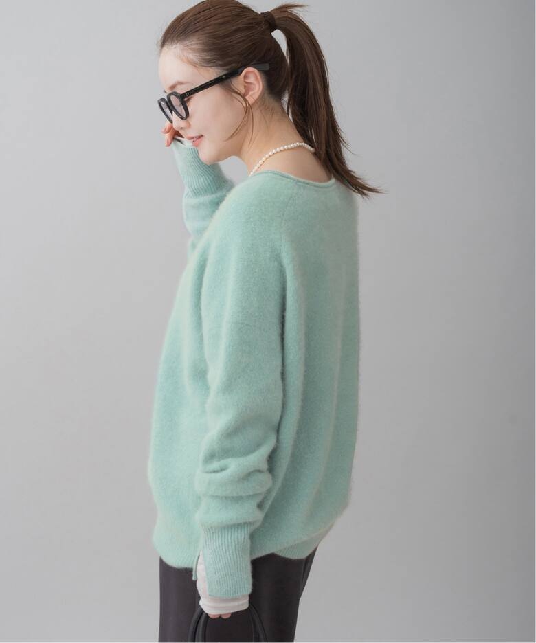 fluffyファー プルオーバー（ニット／セーター）｜IENA（イエナ）の  