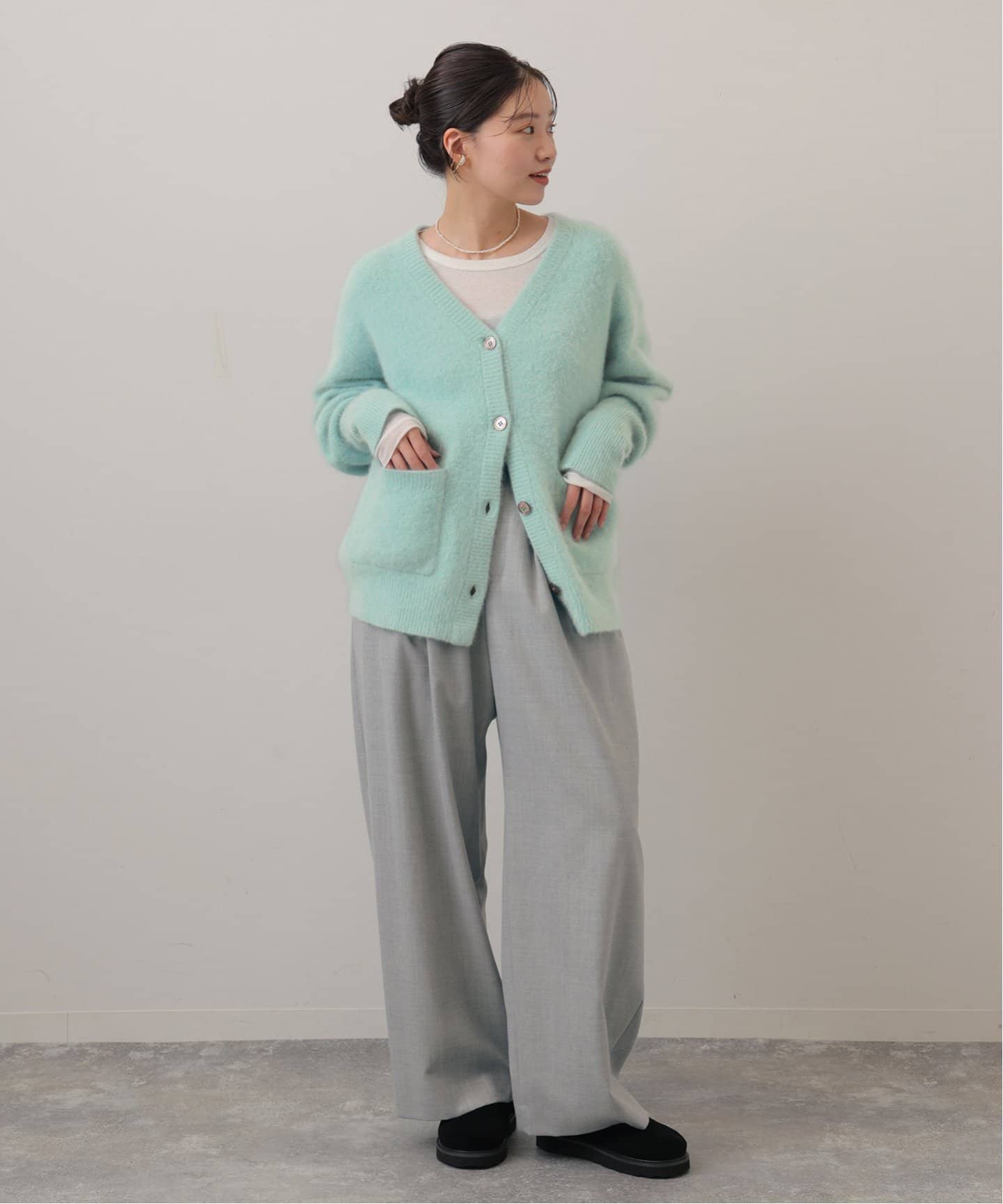 fluffy ファーカーディガン（カーディガン）｜IENA（イエナ）の