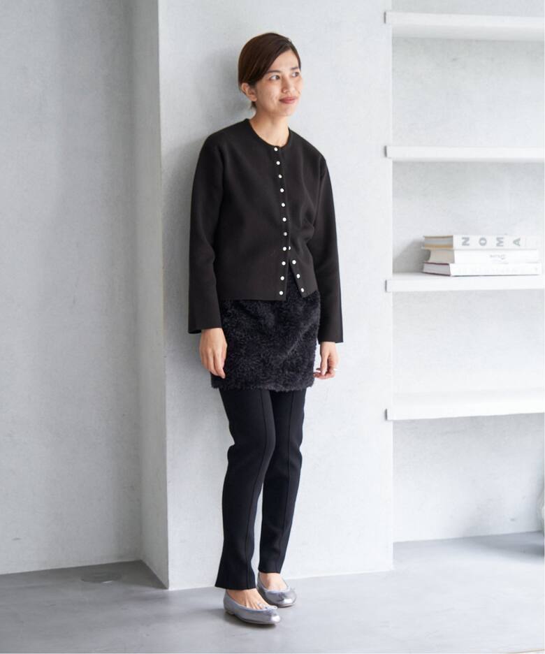 ダブルフェイススナップカーディガン（カーディガン）｜IENA（イエナ  