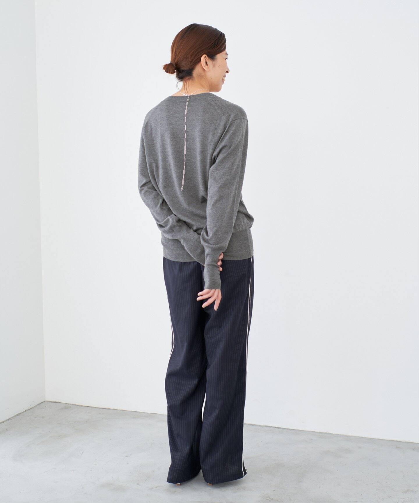 イエナ 送料込 4000円 追加5》ドライコットンVネックカーディガン（カーディガン