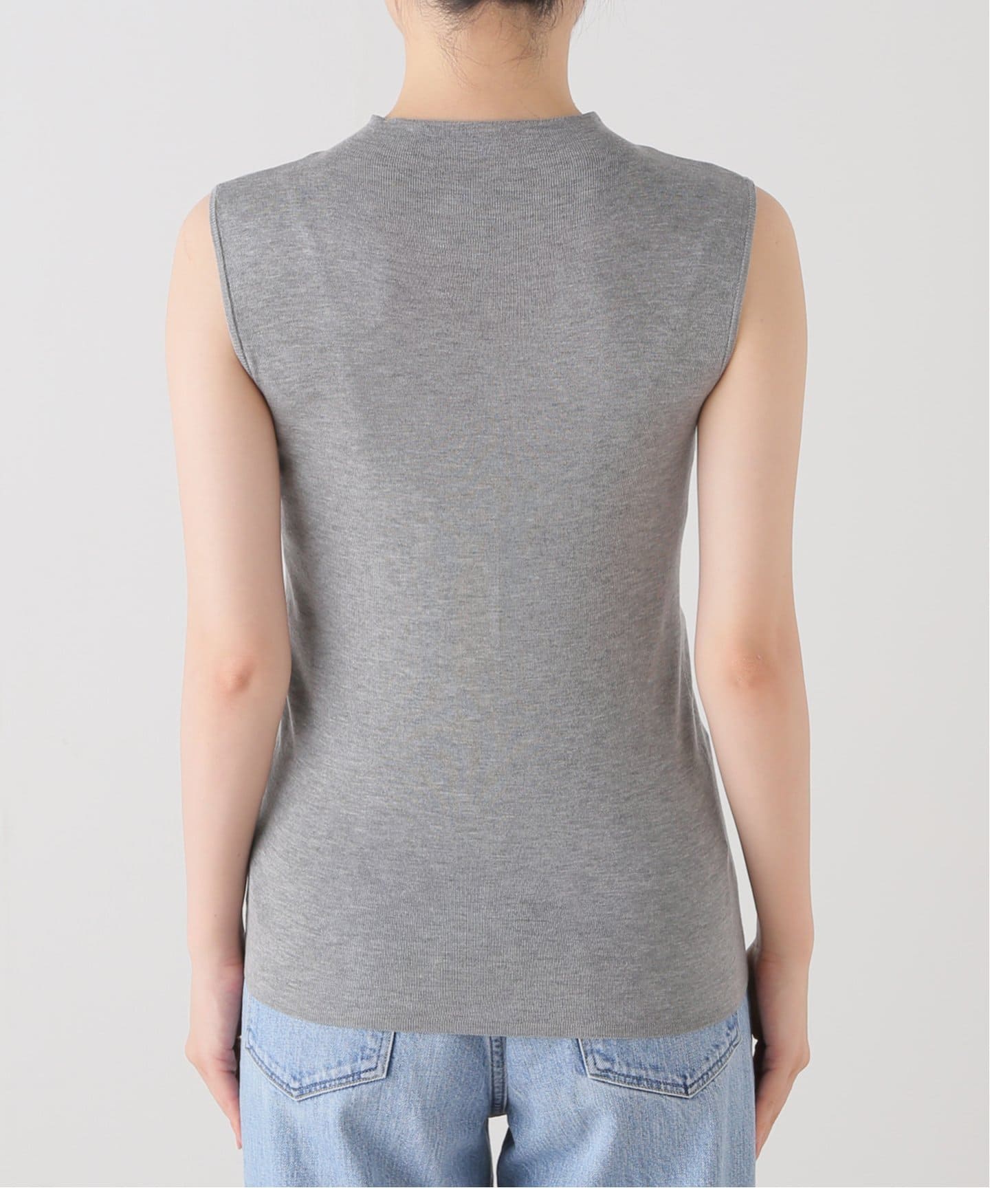 ハイネックノースリーブプルオーバー（ニット／セーター）｜IENA