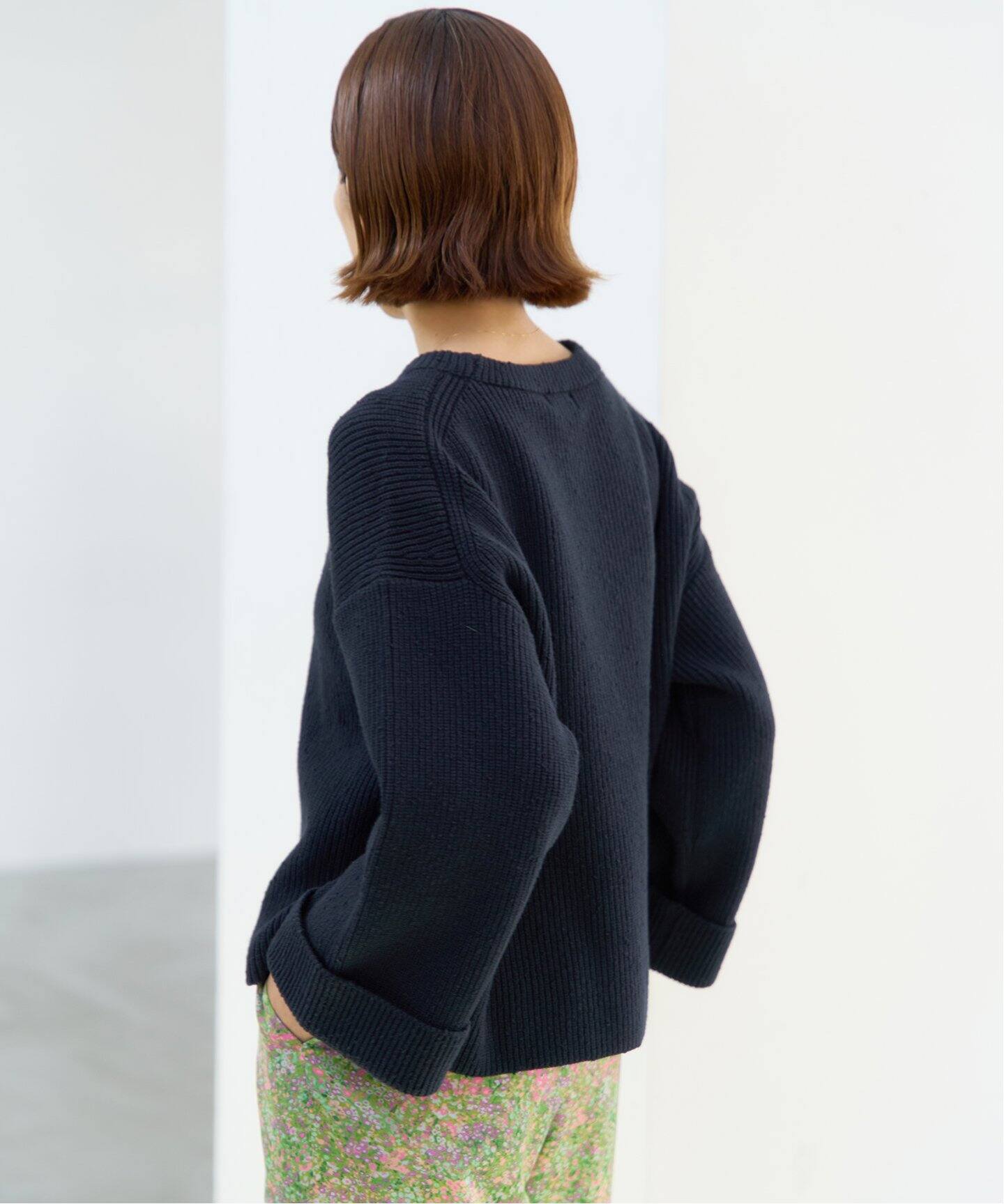 ショート丈ネッププルオーバー（ニット／セーター）｜IENA（イエナ）の  