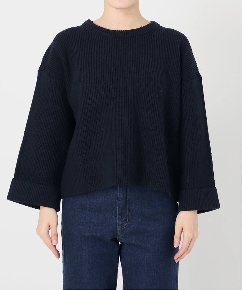 ショート丈ネッププルオーバー（ニット／セーター）｜IENA（イエナ）の  