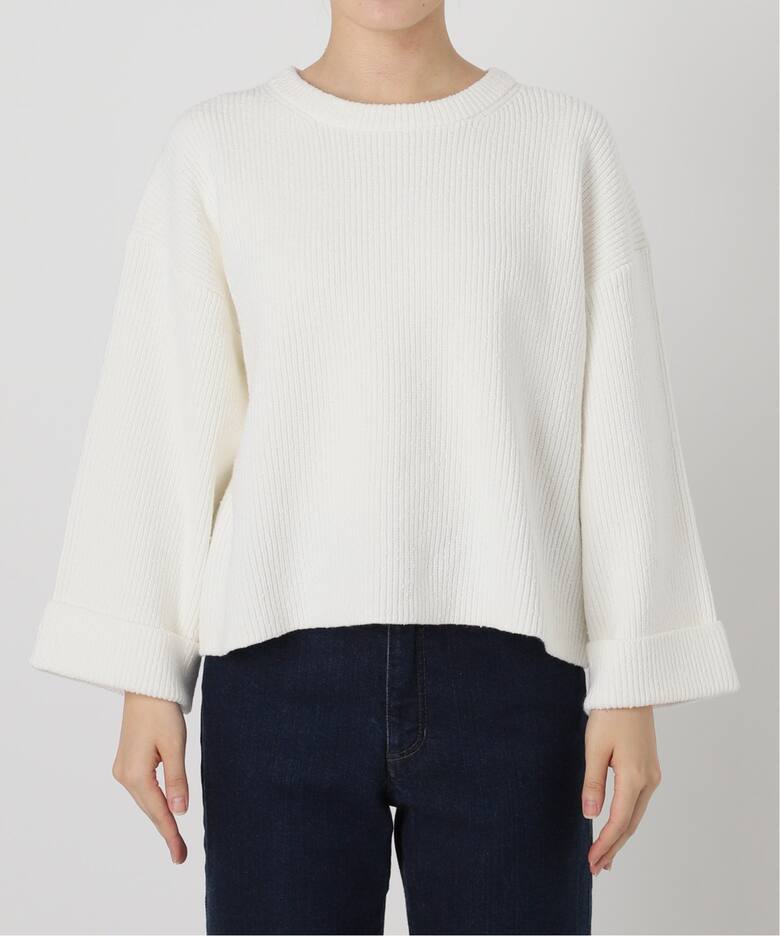 ショート丈ネッププルオーバー（ニット／セーター）｜IENA（イエナ）の  