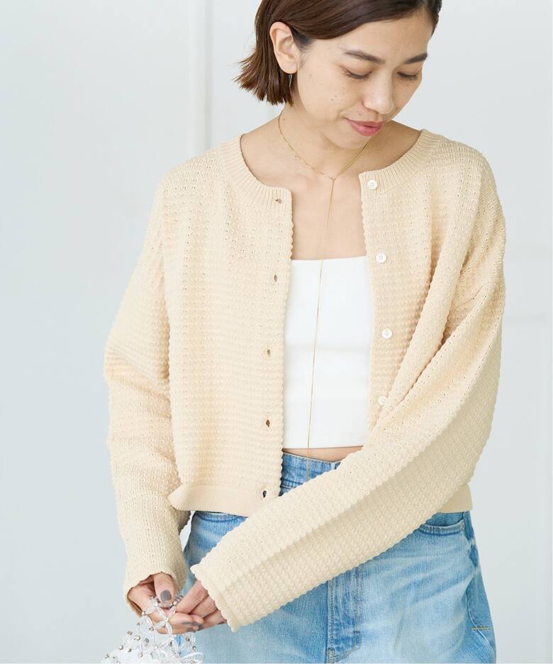 ニットショートカーディガン（カーディガン）｜IENA（イエナ）の通販  