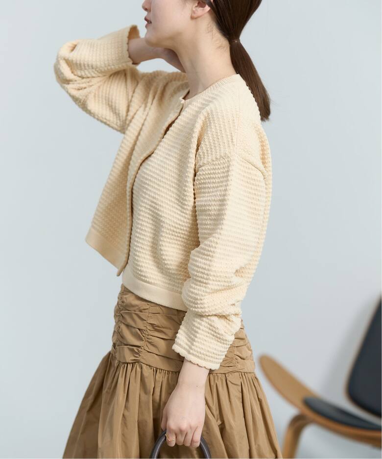 ニットショートカーディガン（カーディガン）｜IENA（イエナ）の通販  