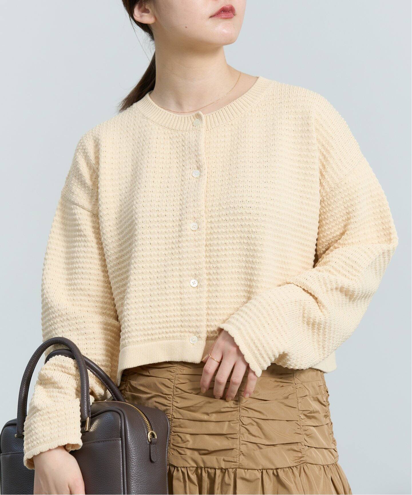 ニットショートカーディガン（カーディガン）｜IENA（イエナ）の通販  