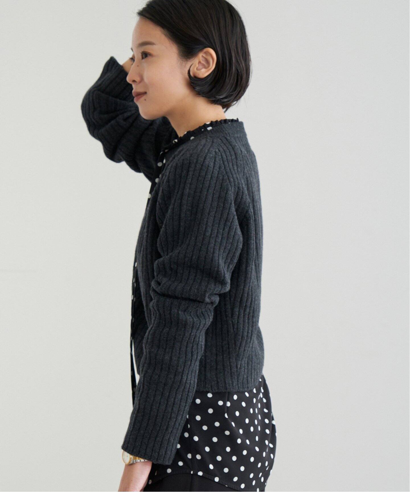 スーパー160 ショートニット（ニット／セーター）｜IENA（イエナ）の  