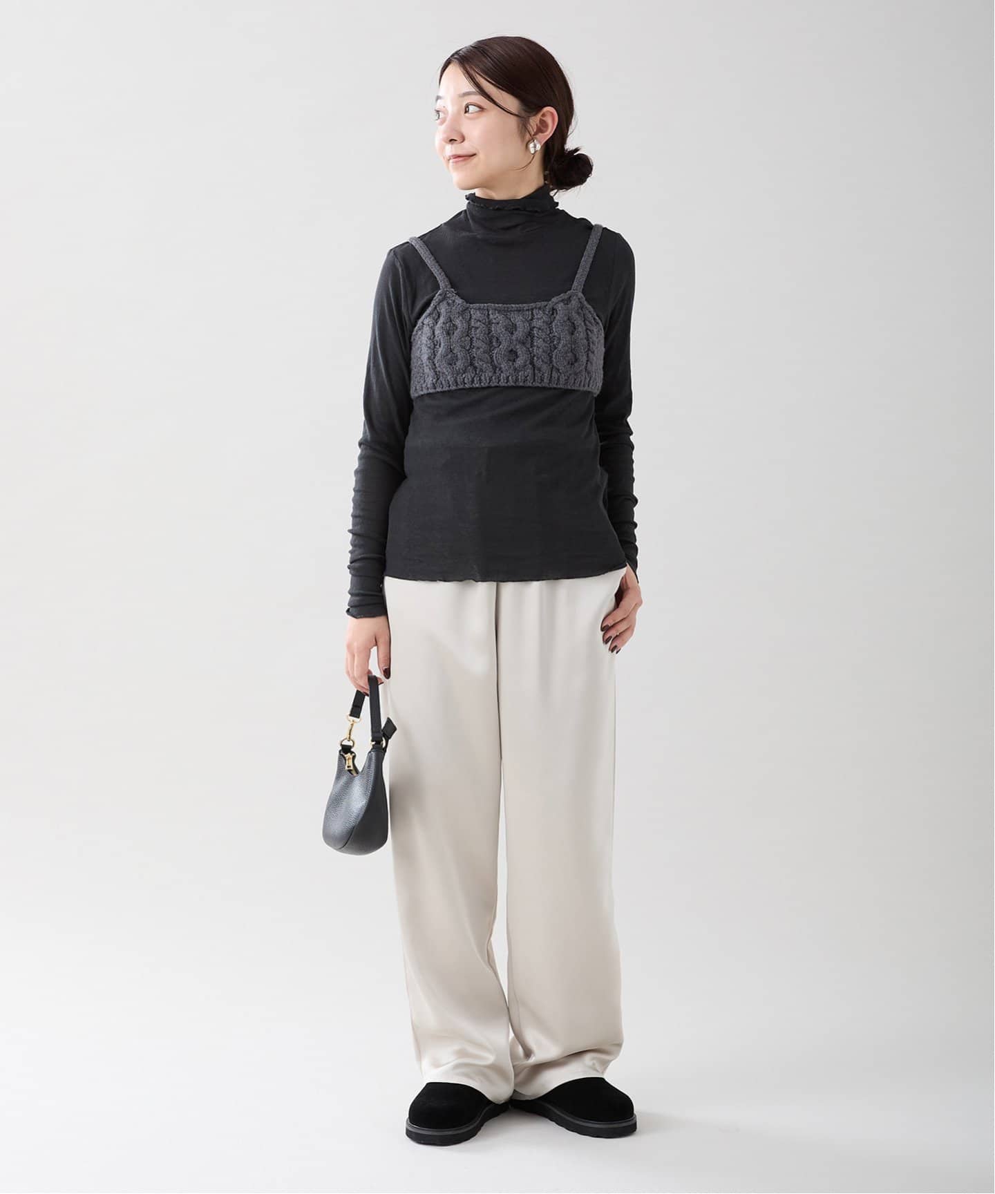 アランケーブルブラトップ（キャミソール）｜IENA（イエナ）の