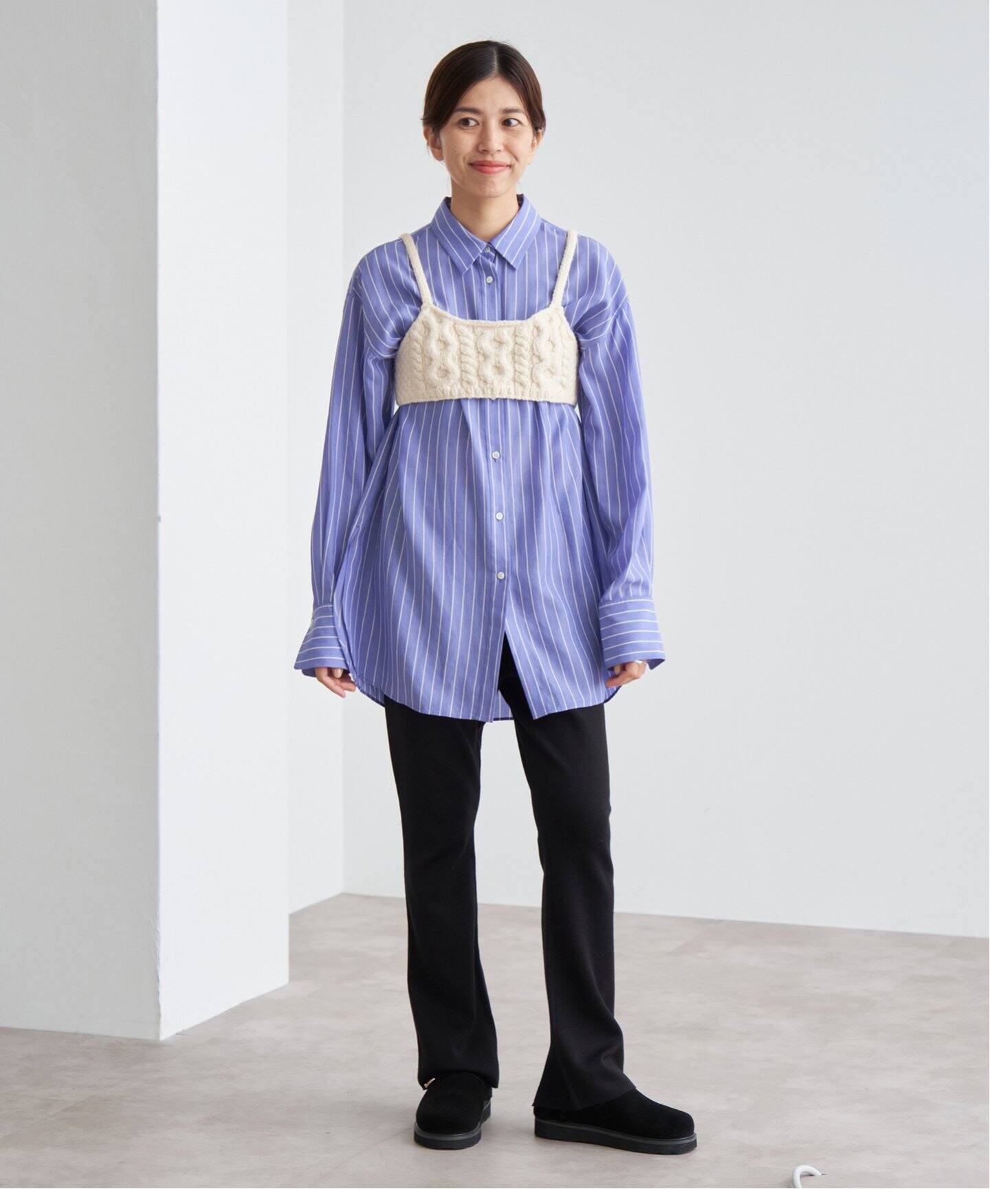 アランケーブルブラトップ（キャミソール）｜IENA（イエナ）の