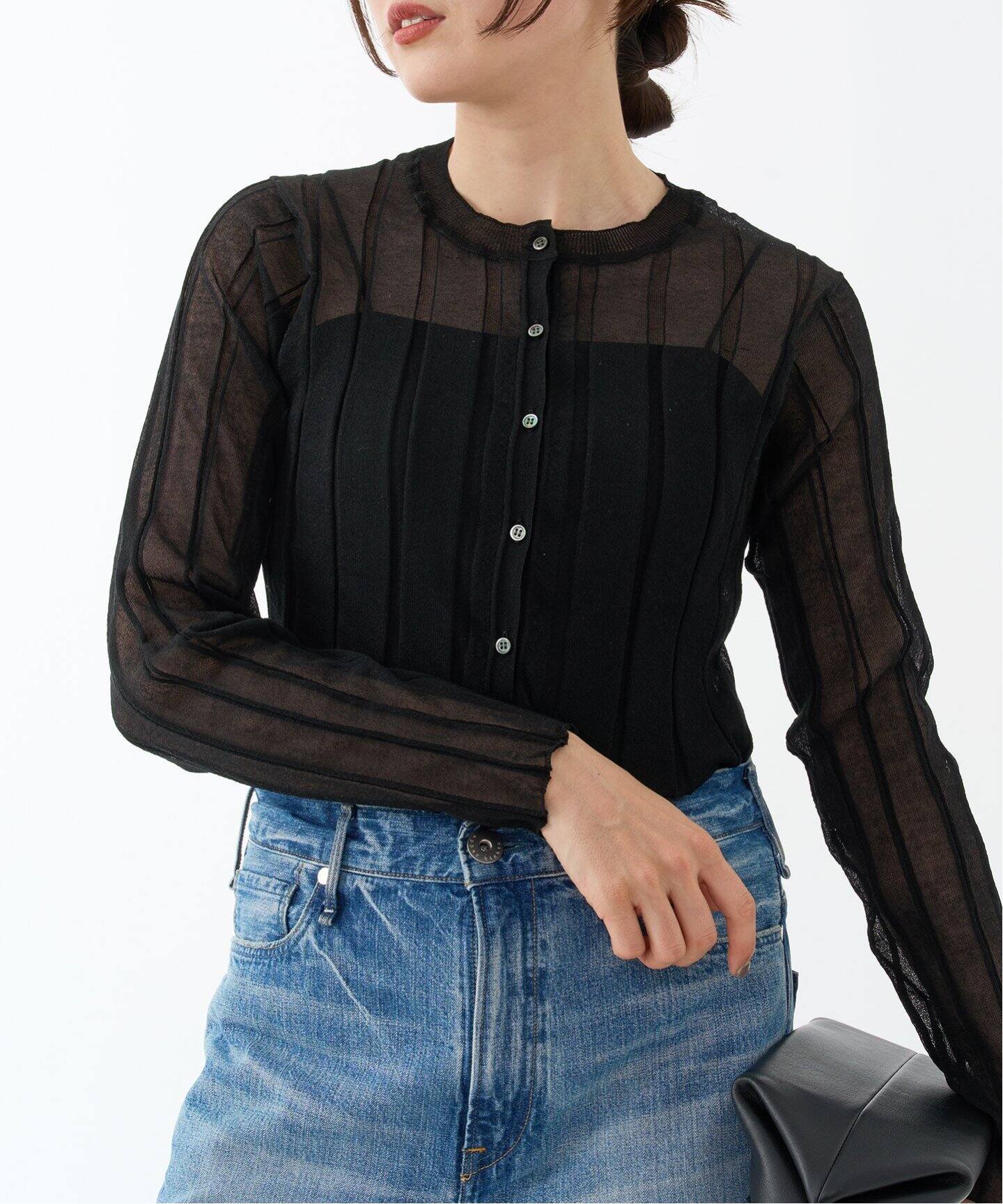 シアーニットカーディガン（カーディガン）｜IENA（イエナ）の通販  