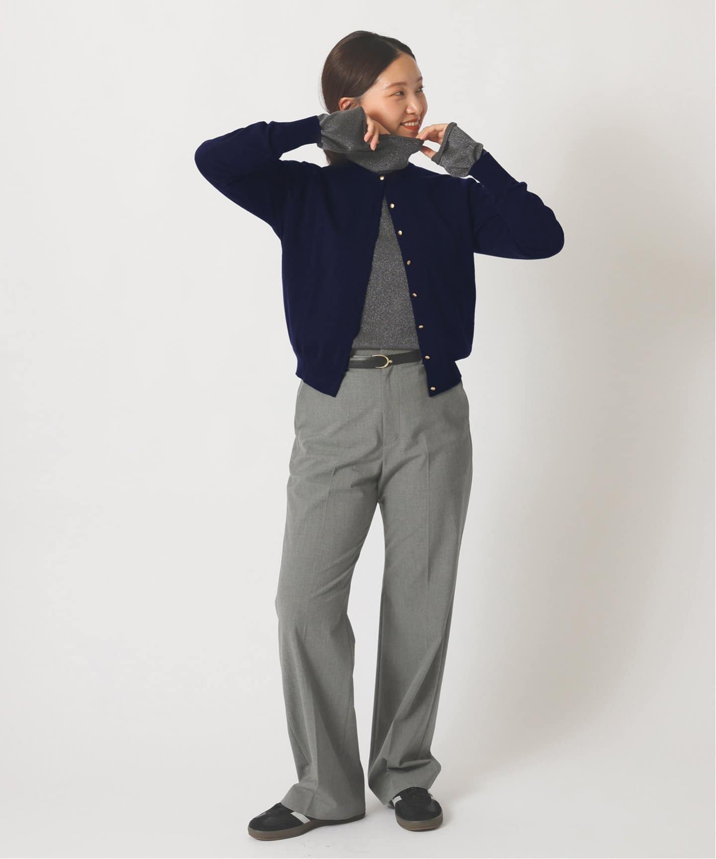 ARKABA クルーカーディガン（カーディガン）｜IENA（イエナ）の