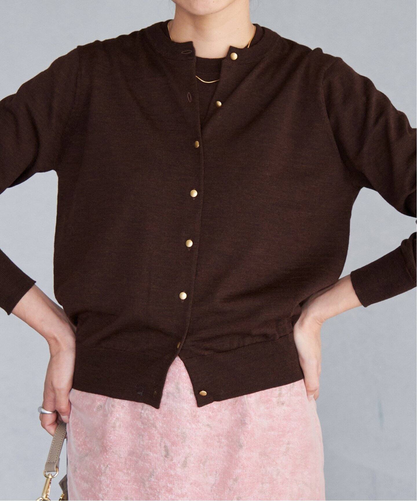 ARKABA クルーカーディガン（カーディガン）｜IENA（イエナ）の通販