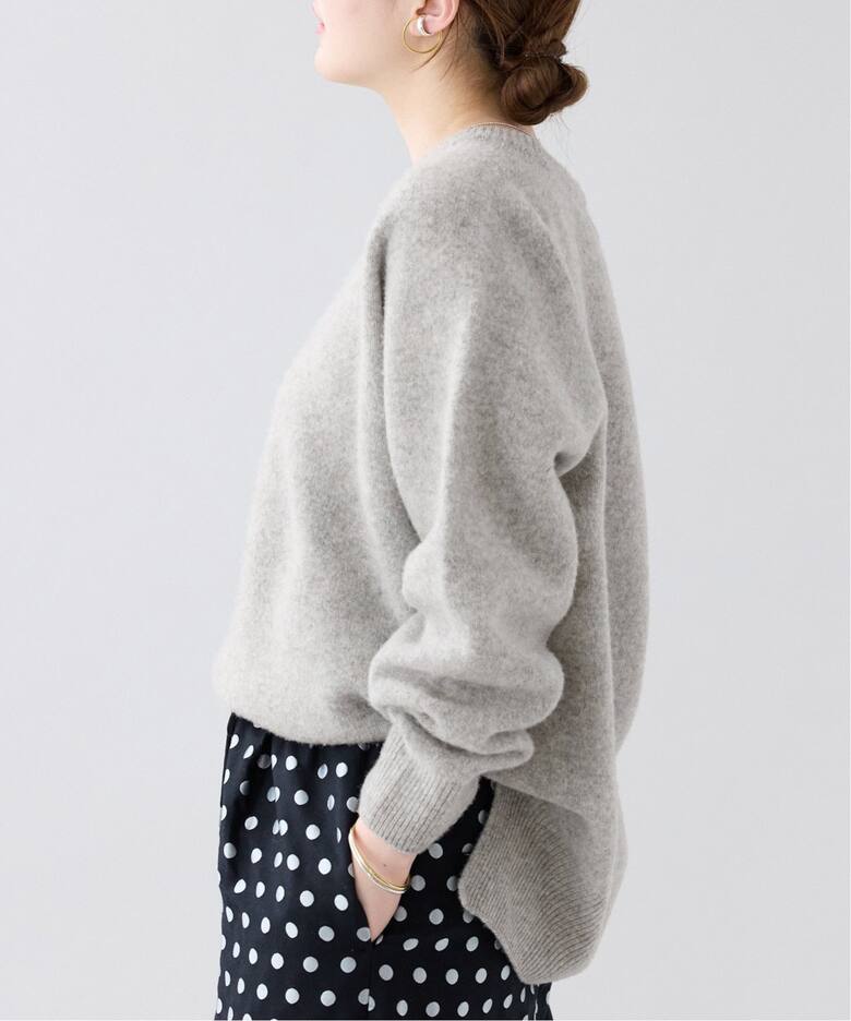 追加》POOGINOOK WOOL クルーネックラグランプルオーバー（ニット 