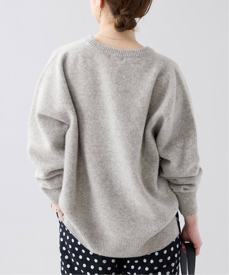 追加》POOGINOOK WOOL クルーネックラグランプルオーバー（ニット 