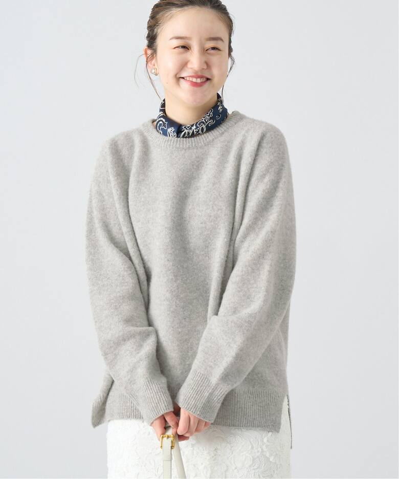 追加》POOGINOOK WOOL クルーネックラグランプルオーバー（ニット 