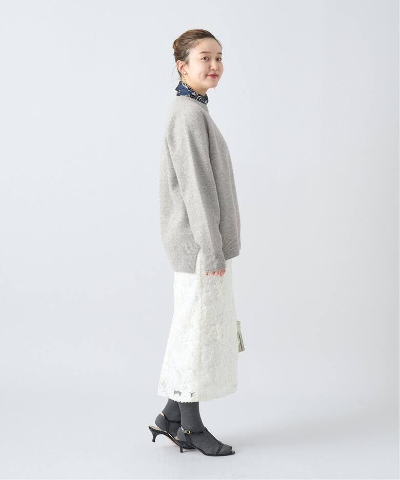 追加》POOGINOOK WOOL クルーネックラグランプルオーバー（ニット 