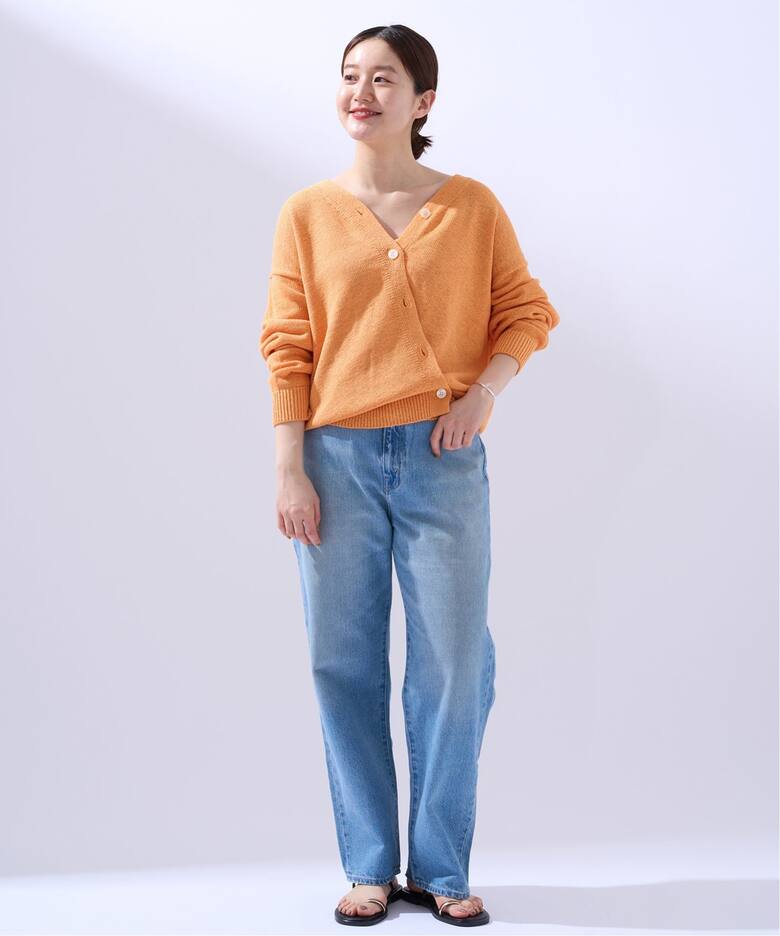 テープヤーン 2WAYカシュクールカーディガン（カーディガン）｜IENA 