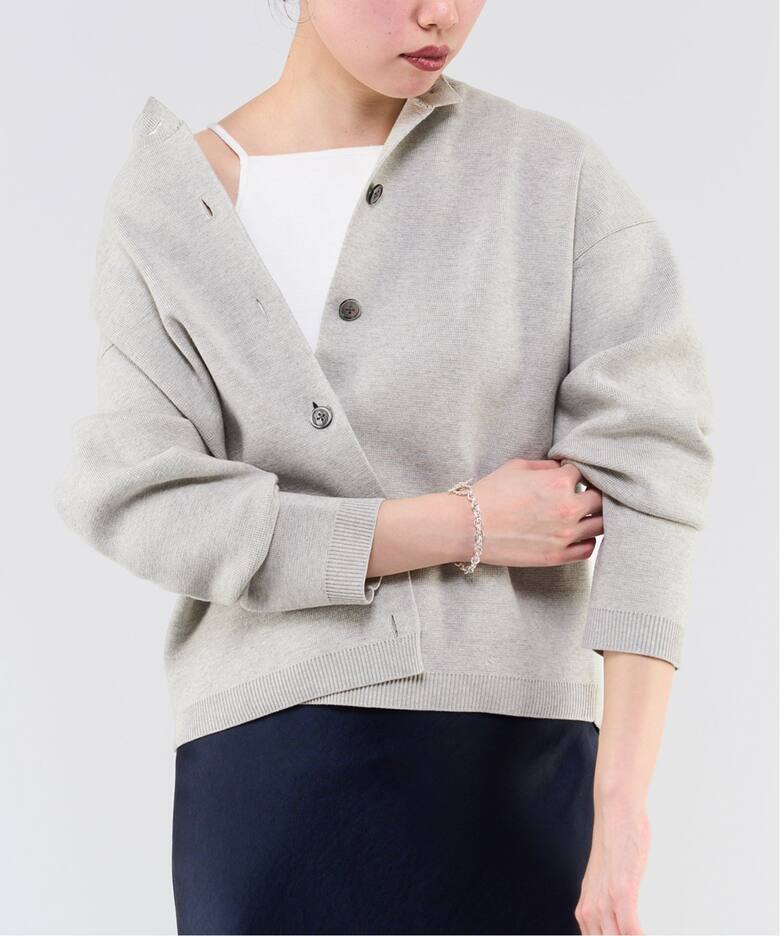 GIZAコットンミラノリブ カーディガン（カーディガン）｜IENA（イエナ  