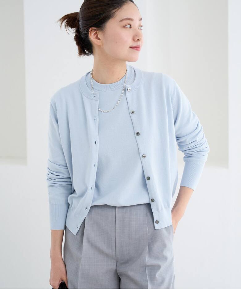 コットンストレッチアンサンブル（アンサンブル）｜IENA（イエナ）の  