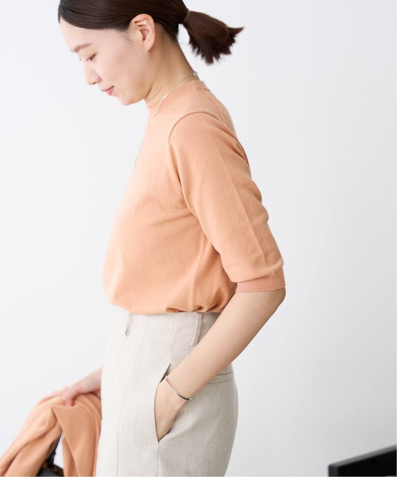 コットンストレッチアンサンブル（アンサンブル）｜IENA（イエナ）の  